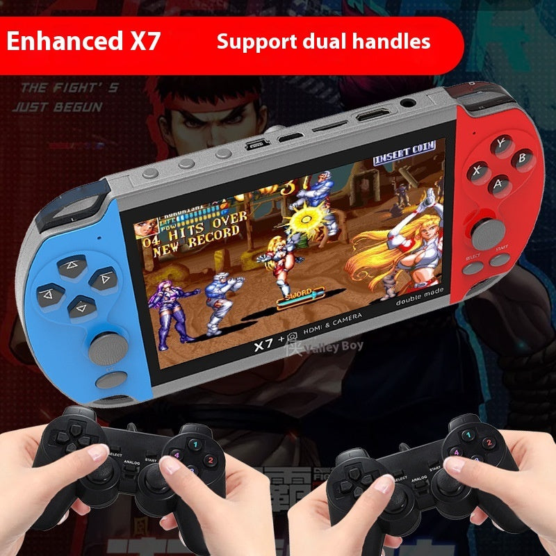 Double Fight X7 Game Console Retro Children&