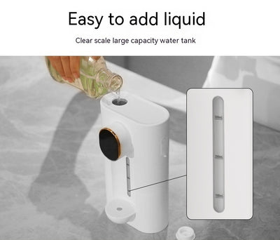 Automatic Mouthwash Dispenser Punch Free Easy To Fill Adjustable Wall Mounted Mouth Wash Dispenser For Hotel Housewarming Gifts