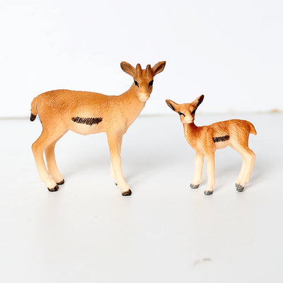 Realistic Wild Animal Kudu,Antelope Waterbuck,Merino sheep,Goat,Elk,Oryx Model figures Educational Collector Figurine Kids Toys