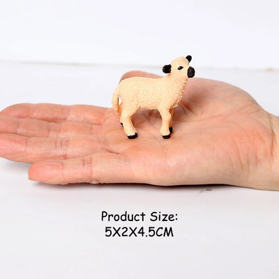 Realistic Wild Animal Kudu,Antelope Waterbuck,Merino sheep,Goat,Elk,Oryx Model figures Educational Collector Figurine Kids Toys