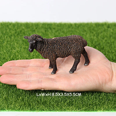 Realistic Wild Animal Kudu,Antelope Waterbuck,Merino sheep,Goat,Elk,Oryx Model figures Educational Collector Figurine Kids Toys