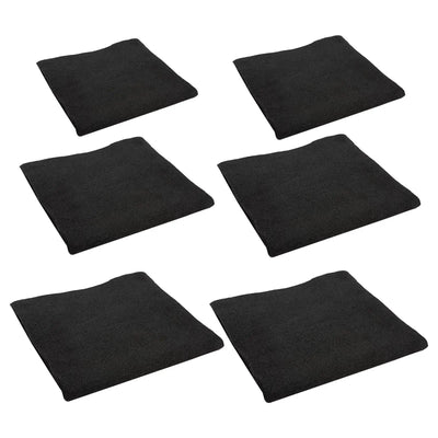 Fireproof Welding Blanket Heat Shield Black Flame Retardant Fabric Fire Resistant Pad