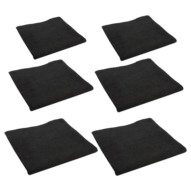 Fireproof Welding Blanket Heat Shield Black Flame Retardant Fabric Fire Resistant Pad