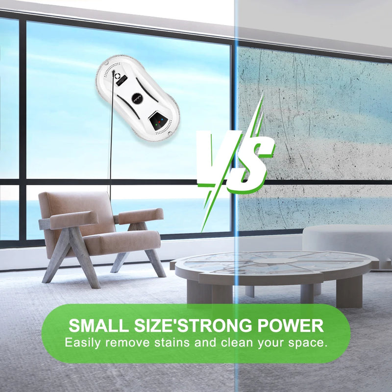 PuRuiKai Home Window Cleaning Robot Smart Window Glass Vacuum Cleaner One-key Glass Wall Cleaning Machine