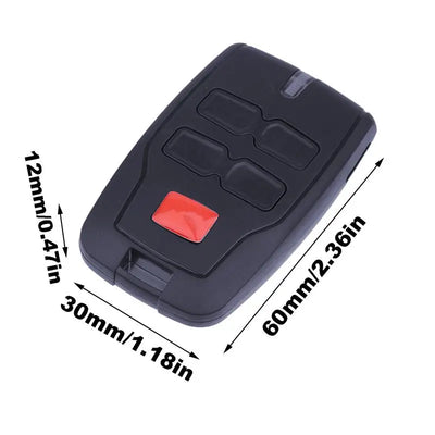 Garage Door Remote Opener Multiple Frequency Widely Fit Door Remote Opener With Battery Remote Control With Manual 100 Meters