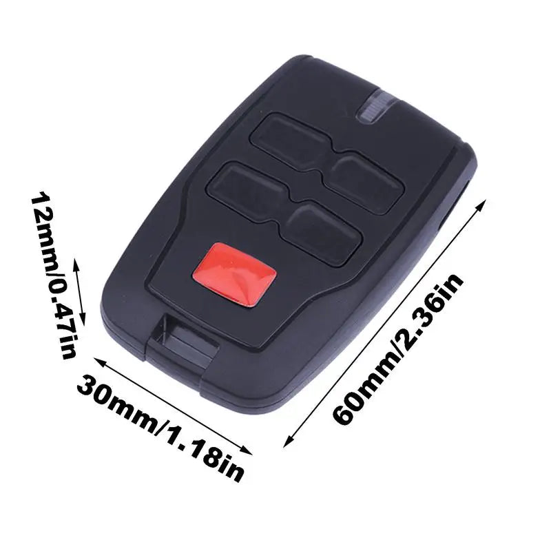 Garage Door Remote Opener Multiple Frequency Widely Fit Door Remote Opener With Battery Remote Control With Manual 100 Meters