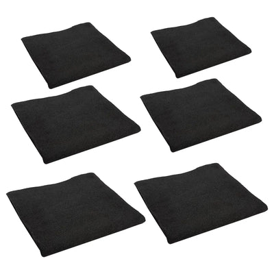 Fireproof Welding Blanket Heat Shield Black Flame Retardant Fabric Fire Resistant Pad