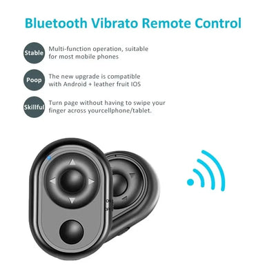 Bluetooth Remote for iPhone Huawei Honor Xiaomi Redmi Samsung Mobile Phone Universal Remote Control Remote Shutter Controller