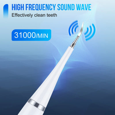Electric Sonic Dental Scaler Calculus Remover Teeth Cleaner Dental Cleaning Teeth Whitening Toothbrush Tartar Remover Oral Care