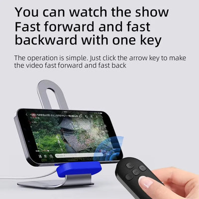 Bluetooth 5.0 Remote Controller Button for Mobile Phone Selfie Shutter Release Tik Tok e-book Page Turning Wireless Controller