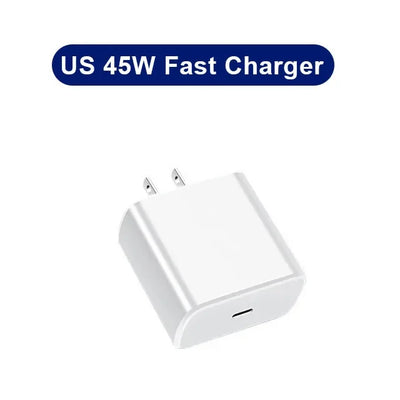 PD 45W Super Fast Charger USB C Charger Quick Charge 3.0 For Iphone 15 14 Xiaomi 13 12 POCO 3.28 ft Type C Cable Phone Charger