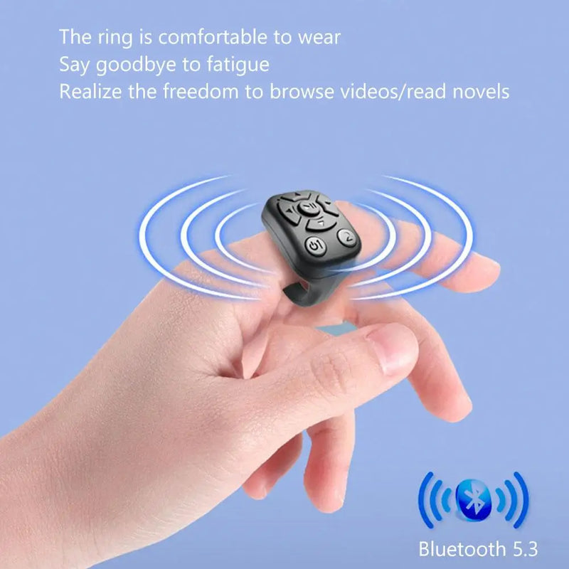 Auto Clicker Remote Control Page Turner Automatic Continuous Click Device Wireless Selfie Button Scrolling Button Fingertip