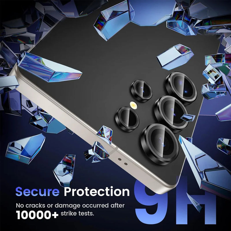 Samsang S25 Ultra Case Back HD Camera Protector For Samsung Galaxy S25 Ultra S 25 Plus 5G Rear Glass Ring Lens Accessories
