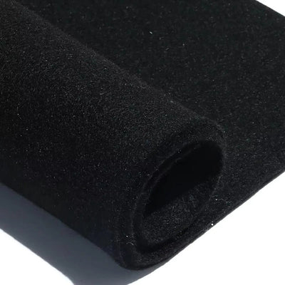 Fireproof Welding Blanket Heat Shield Black Flame Retardant Fabric Fire Resistant Pad