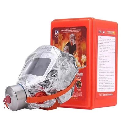 Fire Eacape Face Mask Self-rescue Respirator Gas Mask Smoke Protective Face Cover Personal Emergency Escape Hood Self-rescue