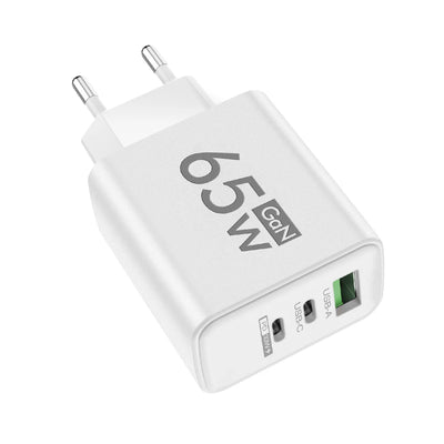 65W GaN USB Fast Charging Type C PD Charger Quick Charge Mobile Phone Power Adapter for iPhone 14 15 Pro Xiaomi Samsung Oneplus
