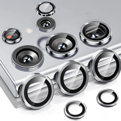 Samsang S25 Ultra Case Back HD Camera Protector For Samsung Galaxy S25 Ultra S 25 Plus 5G Rear Glass Ring Lens Accessories
