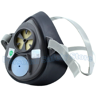 41in1 3700 Type Industrial Painting Spraying Respirator Safety Work Filter Dust Proof Full Face Gas Mask Formaldehyde Protection