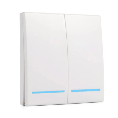 GERMA 433Mhz 86 Type Portable RF Wireless Switch Light Remote Control Switch AC 110V 220V Receiver Smart Switch Wall Panel