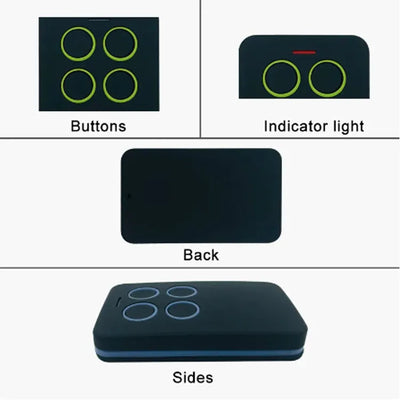 Multi frequency remote control 280-868MHZ garage door rolling code and door replicator