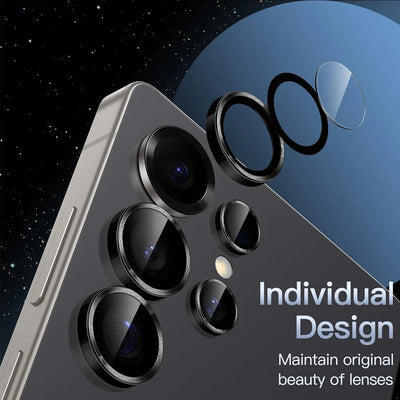 Samsang S25 Ultra Case Back HD Camera Protector For Samsung Galaxy S25 Ultra S 25 Plus 5G Rear Glass Ring Lens Accessories