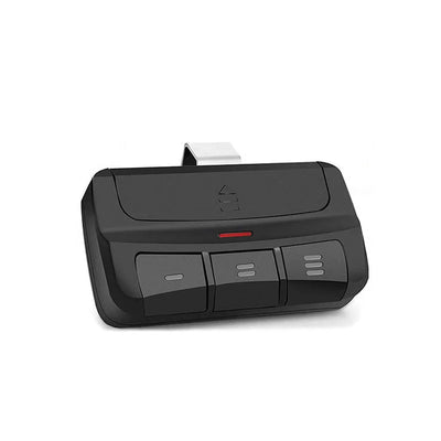 Garage Remote Control Clone Multifrequency 287MHz-868MHz Garage Door Opener Gate Control 3 Buttons Includes Car Sun Visor Clip