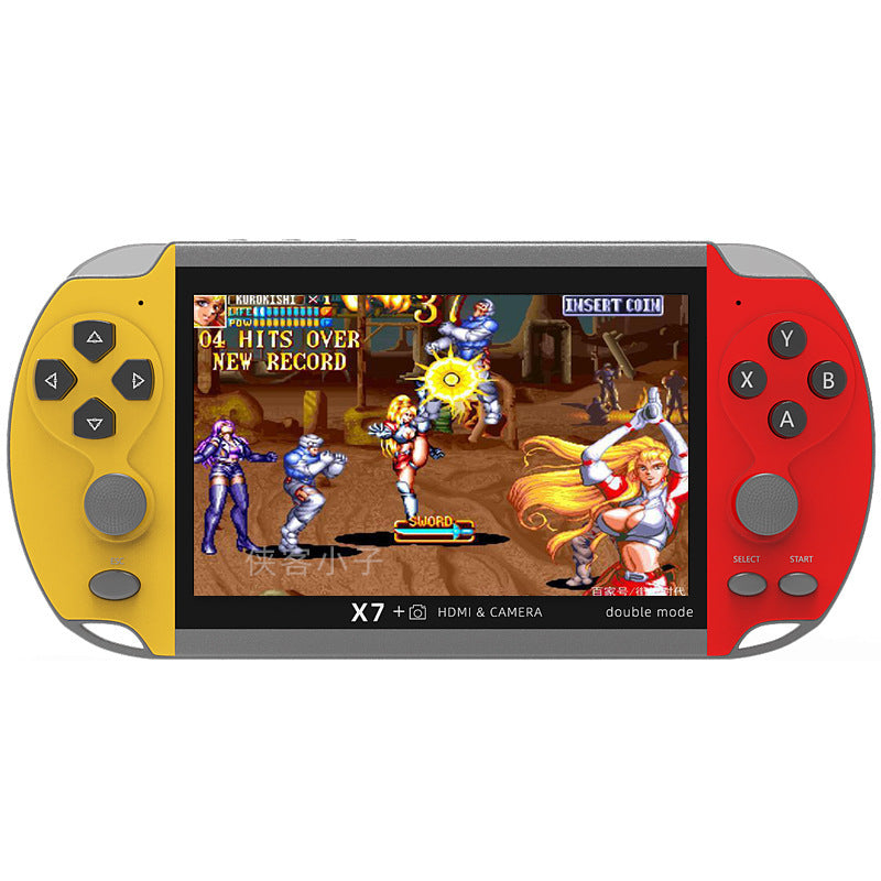 Double Fight X7 Game Console Retro Children&