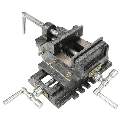 4inches Cross Slide Drill Press Vise Metal Milling Vice Holder Clamping Tool
